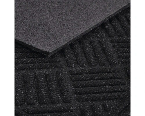 Deurmat Rubber Eco Contures Antraciet 60x90 Cm 3 Deurmat Rubber Eco Contures Antraciet 60x90 Cm - Afbeelding 3