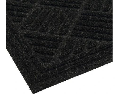 Deurmat Rubber Eco Contures Antraciet 60x90 Cm 4 Deurmat Rubber Eco Contures Antraciet 60x90 Cm - Afbeelding 4