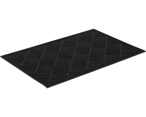 Deurmat Rubber Eco Contures Antraciet 60x90 Cm 2 Deurmat Rubber Eco Contures Antraciet 60x90 Cm - Afbeelding 2