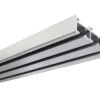 GARDINIA Atlanta Gordijnrails Voor Paneelgordijnen 3-sporen Aluminium 210 Cm