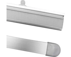 GARDINIA Paneeldrager Met Klittenband Aluminium 60 Cm