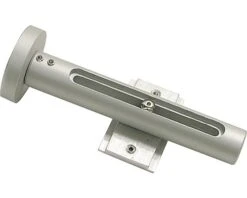 GARDINIA Atlanta Wanddrager Voor Rails 3-loop Aluminium