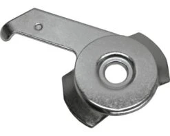 GARDINIA Plafondbevestiging Voor Schuifgordijnrails 3-loop Zilver 2 Stuks