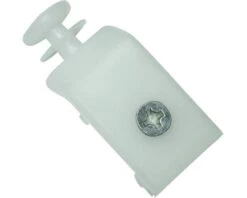 GARDINIA Atlanta Geleider Voor Paneeldrager Wit 2 Stuks