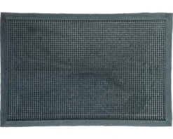 HAMAT Deurmat Rubber Noppen Zwart 40x60 Cm