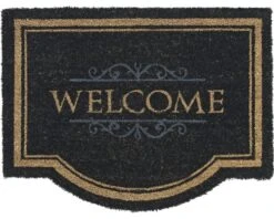 HAMAT Kokosmat Welcome Zwart 60x80 Cm -hornbach winkel DV 8 7734538 01 4c DE 20190409114757