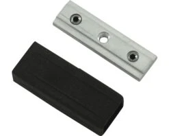 GARDINIA Luxor Railverbinder Binnenloop Aluminium/zwart