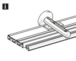 GARDINIA Atlanta Gordijnrails Voor Paneelgordijnen 3-sporen Wit 160 Cm -hornbach winkel DV 8 8239381 07 4c DE 20211030023201