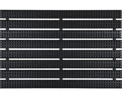 BÜMAG Deurmat Borstels Fantastic Antraciet 38,5x59cm