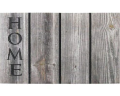 MD ENTREE Deurmat Rubber Ecomat Home Wood 46x76 Cm