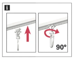 GARDINIA Draaigeleider Met Plooigordijnhaken Voor Aluminium Gordijnrails Wit ø 6 Mm 20 Stuks -hornbach winkel DV 8 8712310 05 4c DE 20210819213956