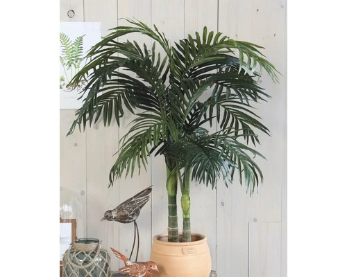 Kunstpalm Areca Palm Golden Cane, Hoogte 120 Cm, Ø 100, Groen 2 Kunstpalm Areca Palm Golden Cane, Hoogte 120 Cm, Ø 100, Groen - Afbeelding 2