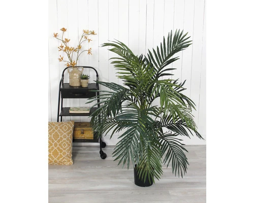Kunstpalm Areca Palm Golden Cane, Hoogte 120 Cm, Ø 100, Groen 8 Kunstpalm Areca Palm Golden Cane, Hoogte 120 Cm, Ø 100, Groen - Afbeelding 8