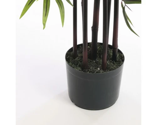 Kunstplant Bamboe In Pot, Groen Hoogte 120cm 7 Kunstplant Bamboe In Pot, Groen Hoogte 120cm - Afbeelding 7