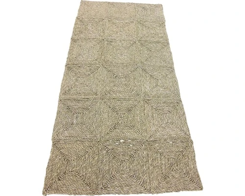 Vloerkleed Zeegras Natuur 60x90 Cm 1 Vloerkleed Zeegras Natuur 60x90 Cm